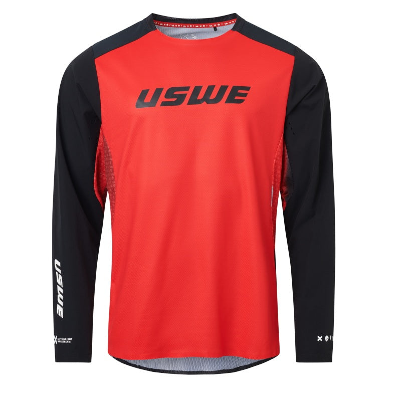 USWE Lera Off-Road Jersey Adult Flame Red - L