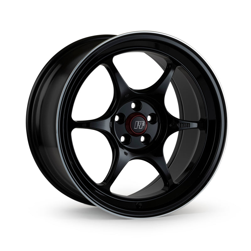 Enkei PF06 19x10 5x114.3 20mm Offset 75mm Bore Black Machined Wheel (MOQ 40)