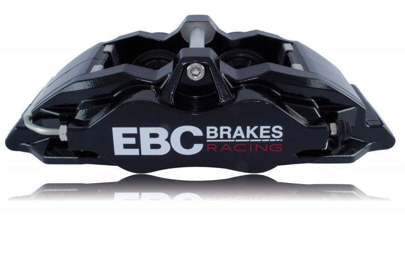 EBC Racing 05-11 Ford Focus ST (Mk2) Front Right Apollo-4 Black Caliper EBC