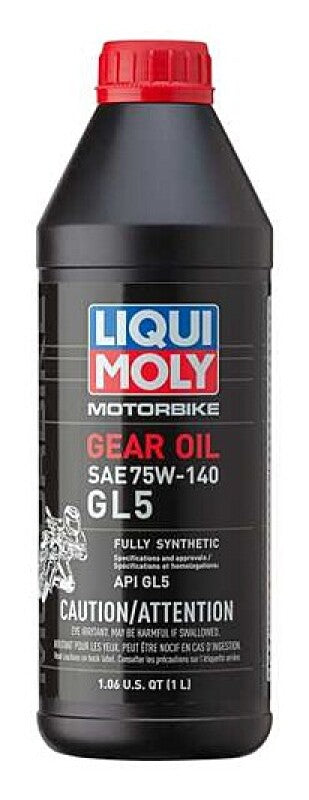 Liqui Moly 20088 Motorbike Gear Oil 75W-140 GL5 (1L)