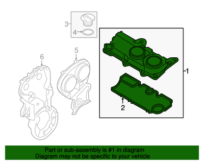 OEM Volvo Oil Trap Valve Rocker Cover  for 31316184 VOLVO XC70 S80 XC90 S90 V60