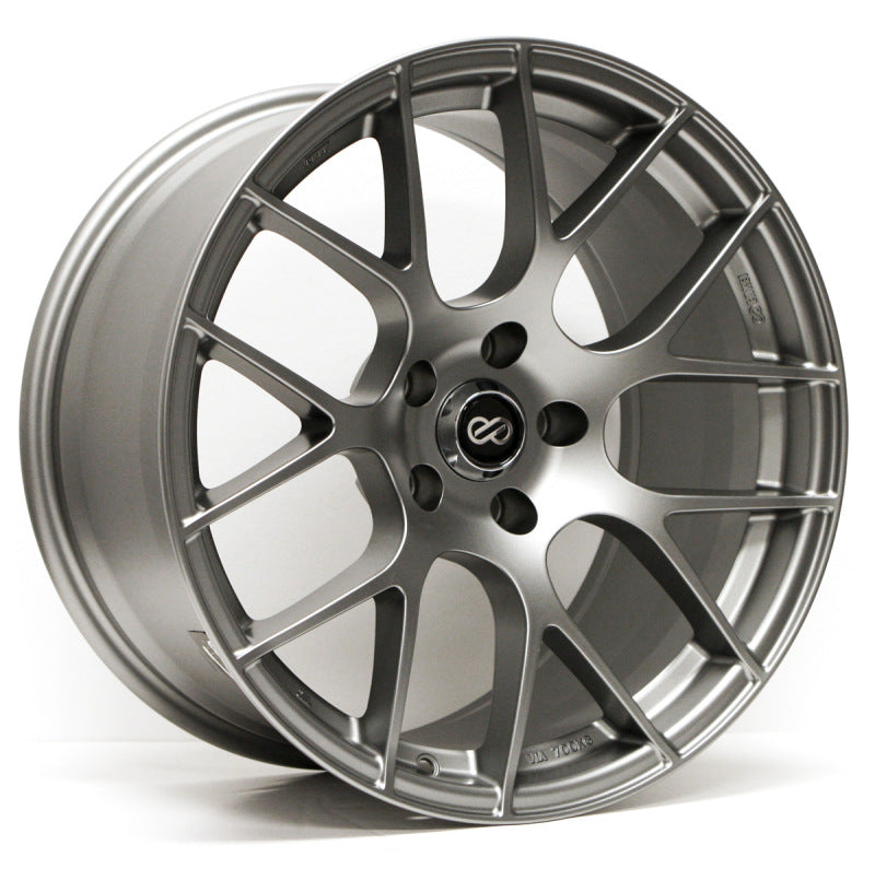 Enkei Raijin 18x9.5 35mm Inset 5x114.3 Bolt Pattern 72.6 Bore DiaTitanium Gray Wheel *SPECIAL ORDER*