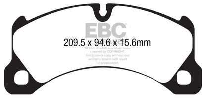 EBC BlueStuff Front Brake Pads - DP52162NDX EBC