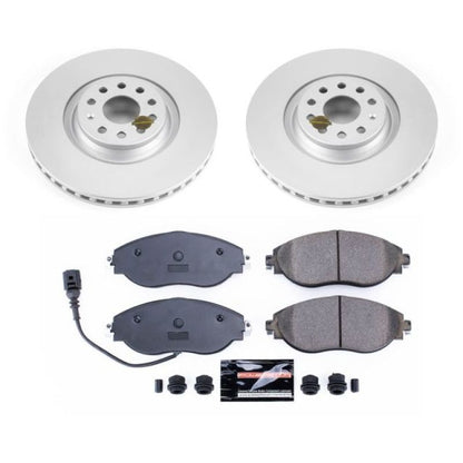 Power Stop 12-17 Volkswagen CC Front Z23 Evolution Sport Coated Brake Kit PowerStop