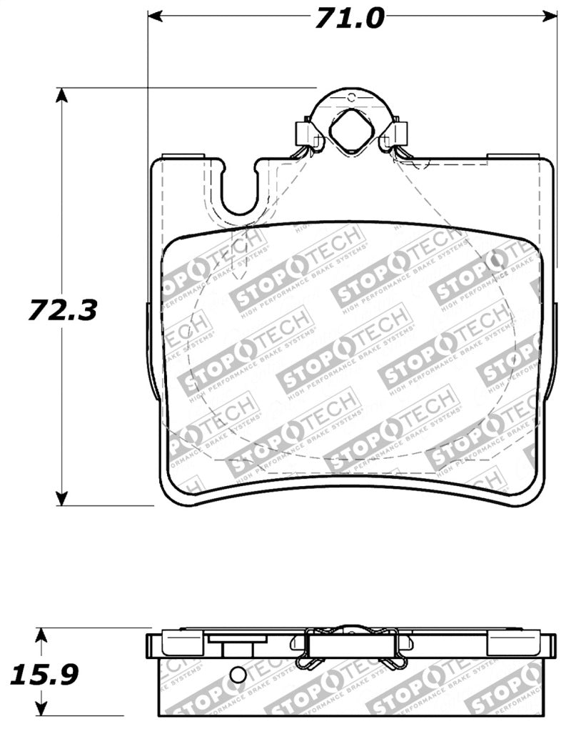StopTech Performance Brake Pads Stoptech