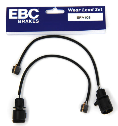 EBC 90-92 Audi V8 3.6L (UFO Rotors) Front Wear Leads EBC