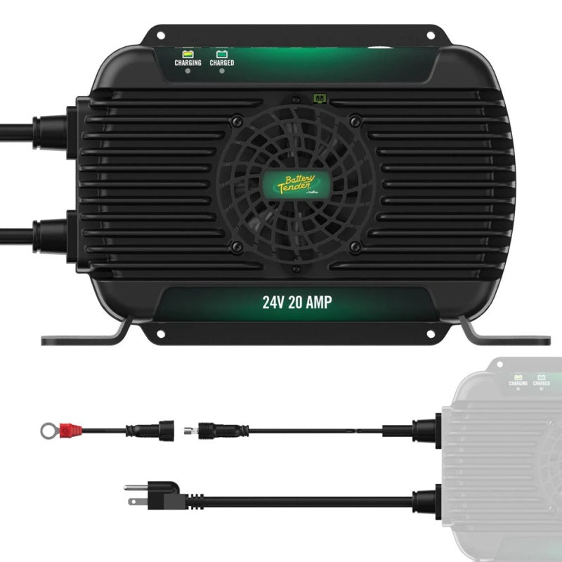 Battery Tender 20 AMP 24V Power Plus On-Board Battery Chargers 022-2012-DL-WH
