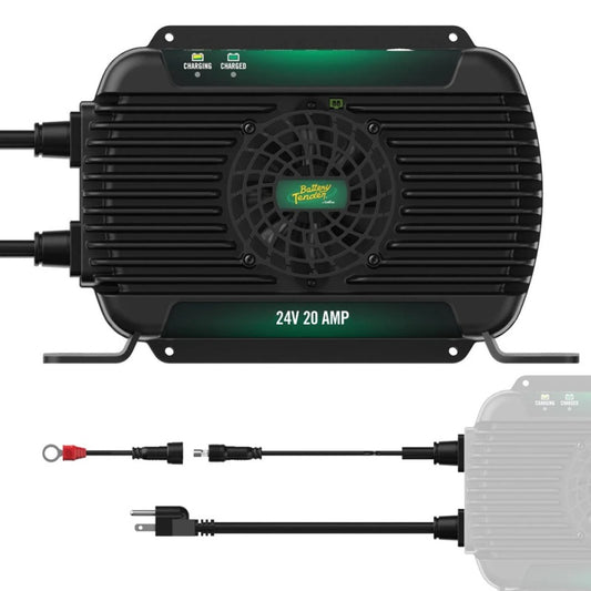 Battery Tender 20 AMP 24V Power Plus On-Board Battery Chargers 022-2012-DL-WH