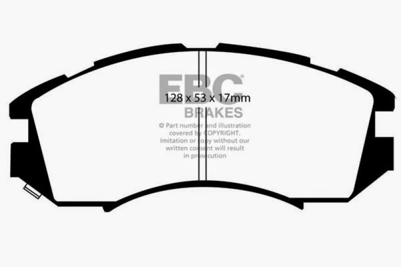 EBC GreenStuff Front Brake Pads - DP2819 EBC