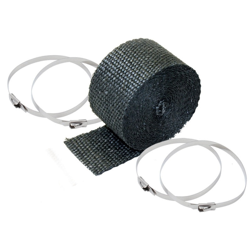 DEI Exhaust Wrap Kit - Pipe Wrap and Locking Tie - Black DEI