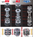 Cusco Toyota Supra (MA70) Mark II/Chaser (JZX100 w/Torsen Diff) LSD Type-RS 2-way (1.5&2) A-Size 8in