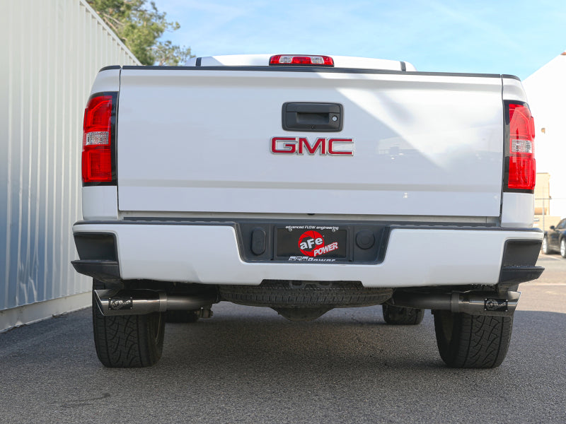 afe Gemini XV Cat-Back Exhaust System GM Trucks 09-18 V6-4.3/V8-4.8/5.3L
