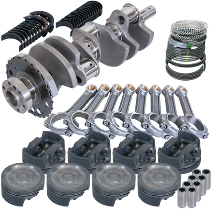 Eagle Chevy LS2 4.000in Crank 24 Tth Reluctor 6.125in I-Beam Rods 4.005in Pistons Rotating Assembly