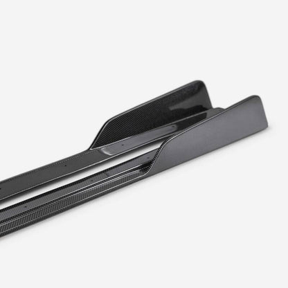 Seibon SS22SBIMP-MB MB-Style Carbon Fiber Side Skirts for 2022–2025 Subaru WRX