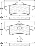 StopTech Street Disc Brake Pads - 305.07910