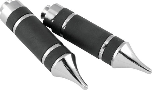 Bikers Choice Chrome Gladiator Replacement Toe Pegs Pr - 482398