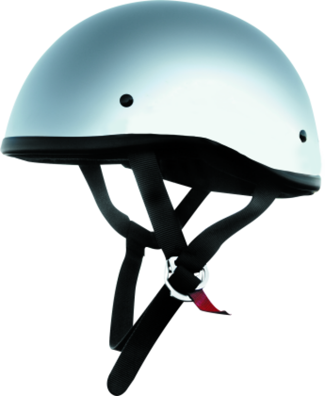 Bikers Choice Skid Lids Original Helmet Chrome - XS - 646620