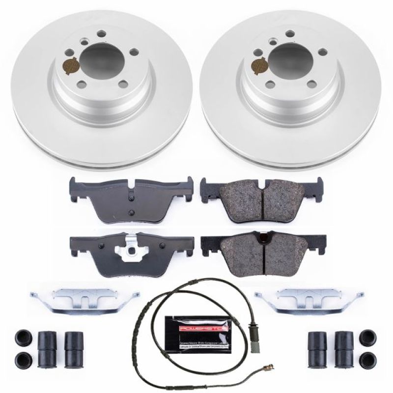 Power Stop 13-18 BMW 320i xDrive Rear Z23 Evolution Sport Coated Brake Kit PowerStop
