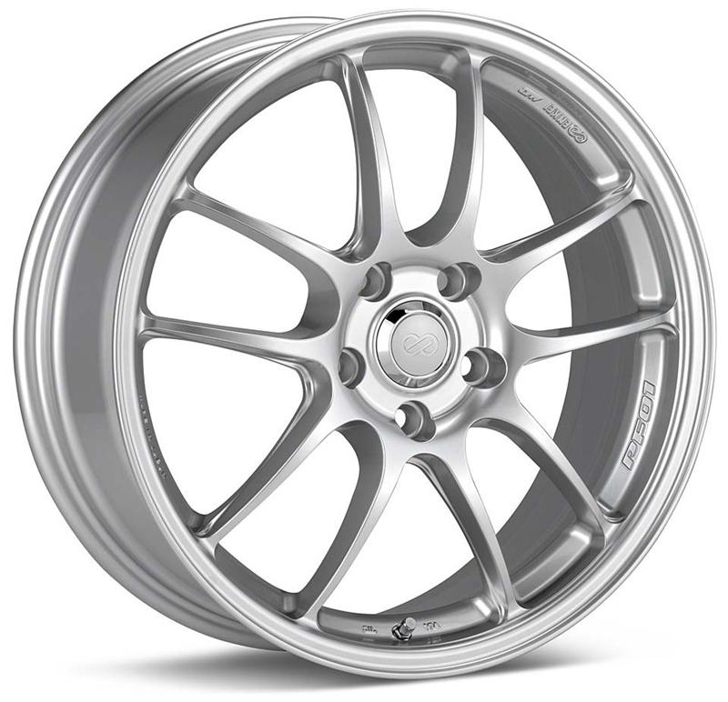 Enkei PF01 18x9 5x114.3 35mm Offset Silver Wheel