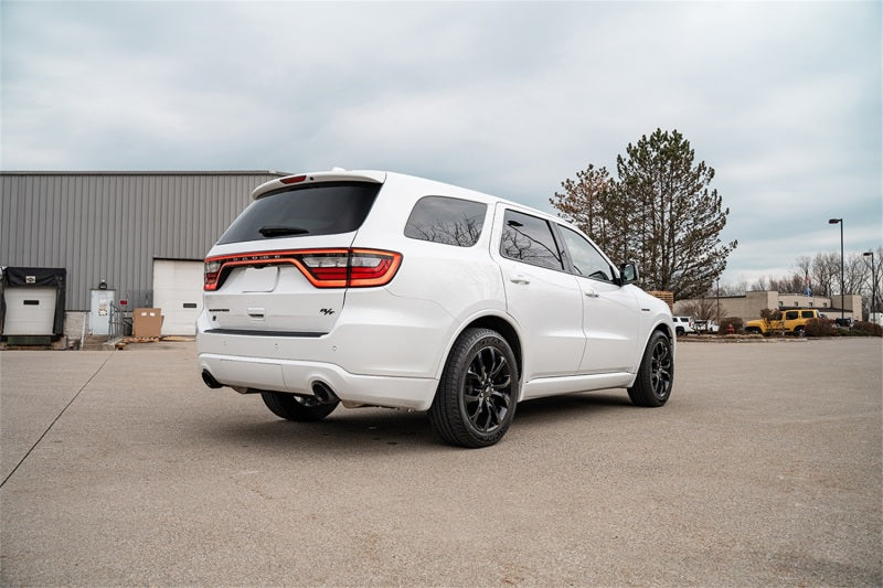 Corsa 11-23 Dodge Durango Xtreme 2.5in Cat-Back Dual Rear Exit w/ Single 4.5in Black PVD Tips CORSA Performance