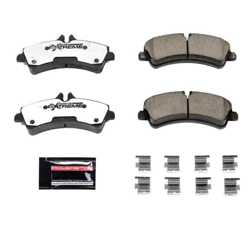 Power Stop 07-09 Dodge Sprinter 3500 Rear Z36 Truck & Tow Brake Pads w/Hardware PowerStop