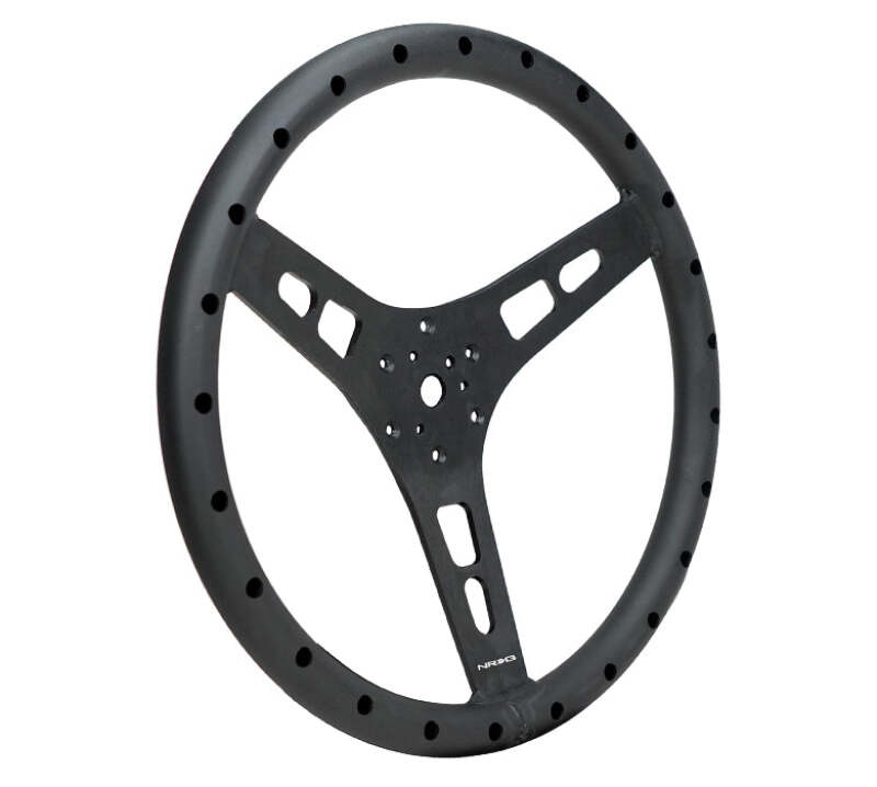 NRG Reinforced Steering Wheel 350mm Sport Full Aluminum Light Weight Welded Steering Wheel - RST-025MB-1
