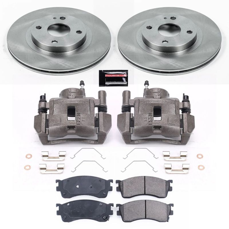 Power Stop 01-03 Mazda Protege Front Autospecialty Brake Kit w/Calipers PowerStop