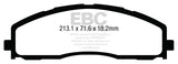 EBC Ultimax2 Front Brake Pads - UD1680