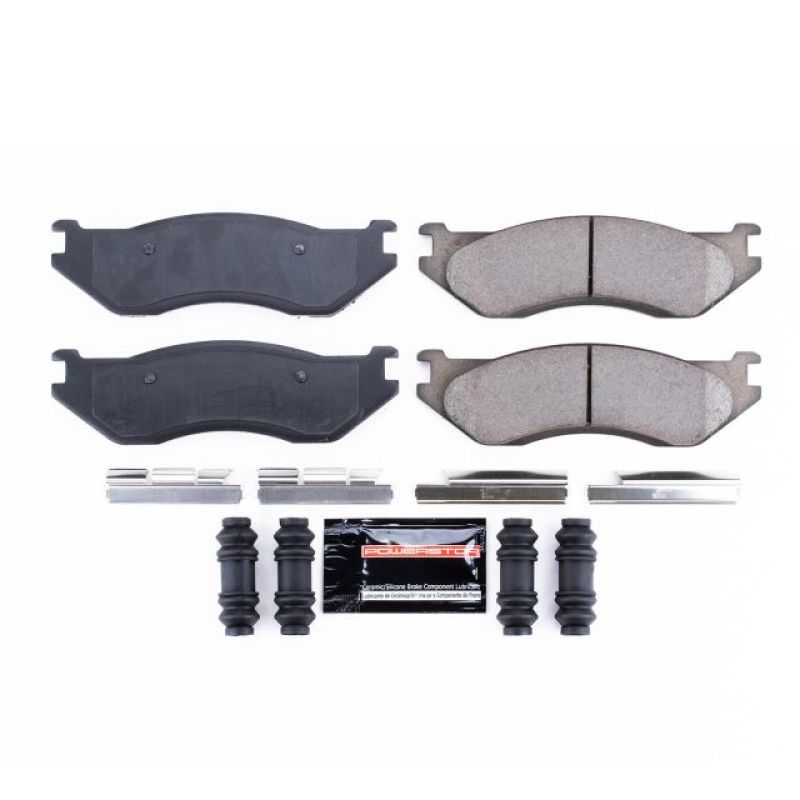 Power Stop 1998 Dodge B1500 Front Z23 Evolution Sport Brake Pads w/Hardware PowerStop