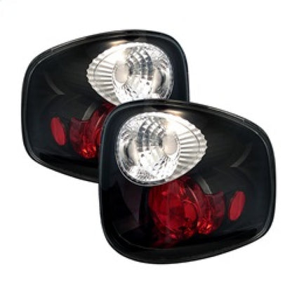 Spyder Ford F150 Flareside 97-03 Euro Style Tail Lights Black ALT-YD-FF15097FS-BK SPYDER