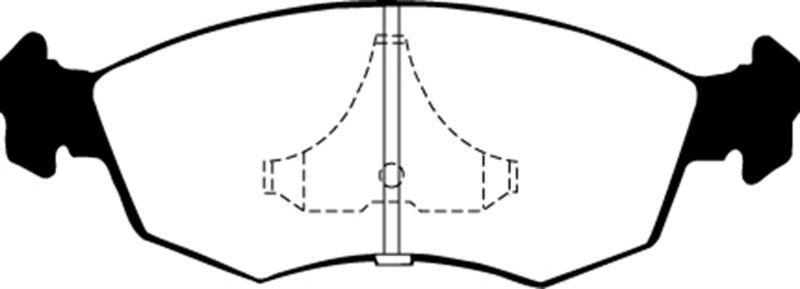 EBC RedStuff Front Brake Pads - DP3605/2C EBC