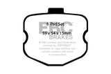 EBC BlueStuff Rear Brake Pads - DP51771/4NDX