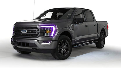 Oracle 21-22 Ford F-150 ColorSHIFT RGB+W Headlight DRL Upgrade Kit w/ Simple Controller ORACLE Lighting