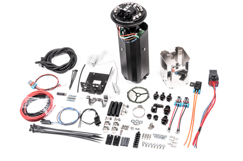 Radium Nissan R32 GT-R Fuel Hanger Surge Tank Brushless TI Auto E5LM - Pumps Not Included Radium Engineering
