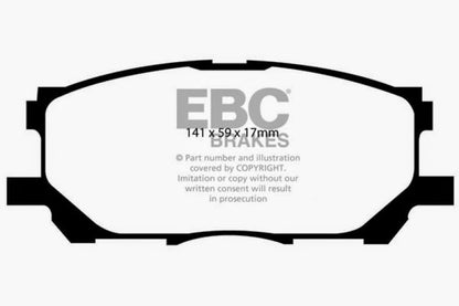 EBC Ultimax2 Front Brake Pads - UD1005 EBC