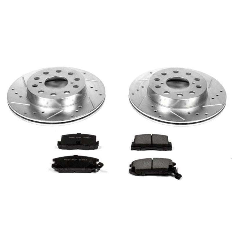 Power Stop 91-95 Toyota MR2 Rear Z23 Evolution Sport Brake Kit PowerStop