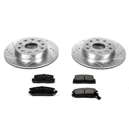 Power Stop 91-95 Toyota MR2 Rear Z23 Evolution Sport Brake Kit PowerStop