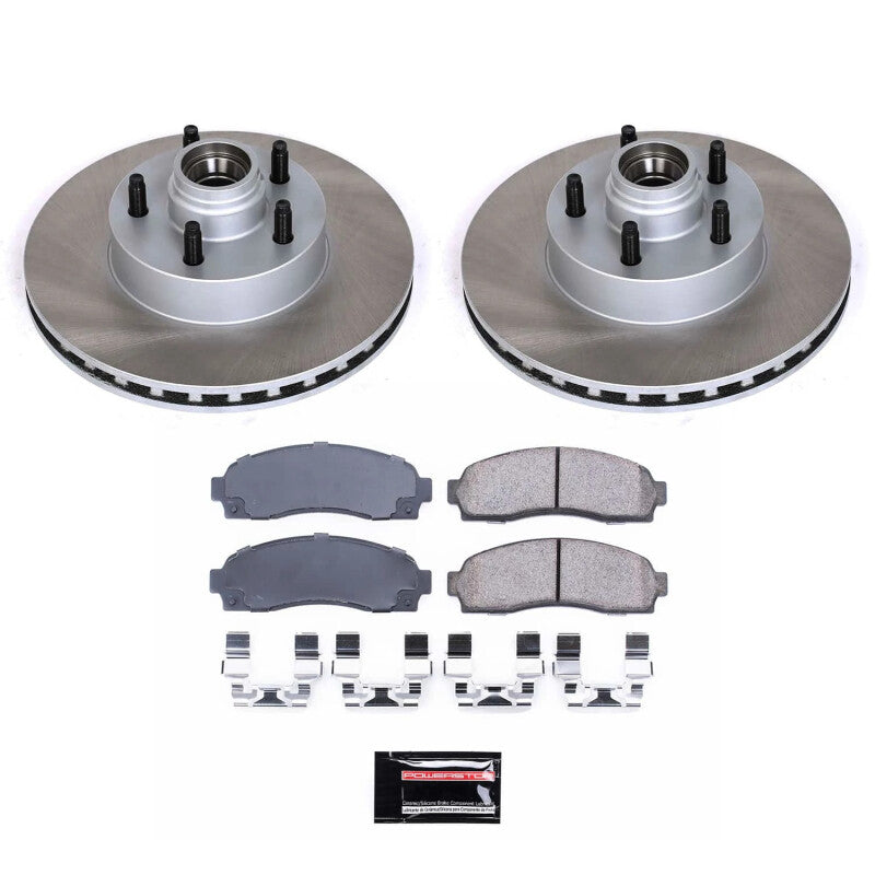 Power Stop 03-09 Mazda B4000 Front Semi-Coated Rotor Kit PowerStop