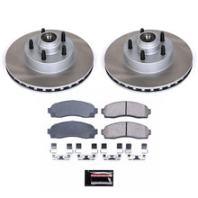 Load image into Gallery viewer, Power Stop 03-09 Mazda B4000 Front Semi-Coated Rotor Kit