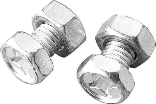 Yuasa 6mm Nut & Bolt Set (2 sets in bag) Battery Accessory - 5BNBSSF6M