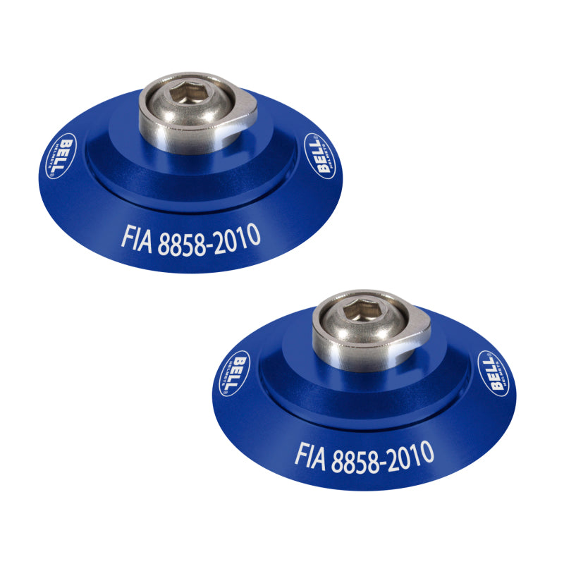 Bell HANS Clip Set - Blue FIA8858-2010 2100003