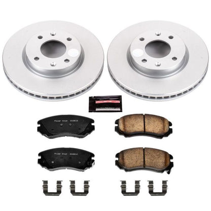 Power Stop 03-05 Hyundai Sonata Front Z17 Evolution Geomet Coated Brake Kit PowerStop