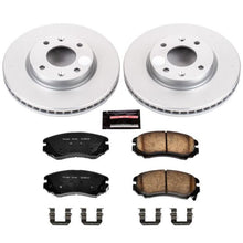 Load image into Gallery viewer, Power Stop 03-05 Hyundai Sonata Front Z17 Evolution Geomet Coated Brake Kit