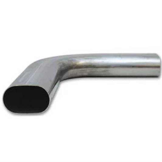 Granatelli 3" Oval Exhaust Tubing, Horizontal, 90^ bend, 4.50 inch Bend Radius - Part 313537