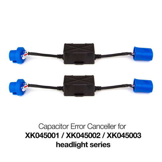 XKGlow Error Canceller - Capacitor - for LITE ELITE and 2in1 RGB LED Headlight Bulbs - H10HB3HB4 - Part XK-EC-H10HB3HB4
