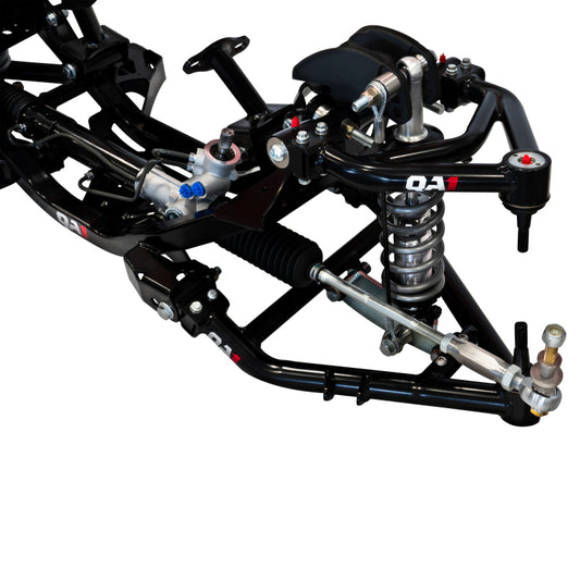QA1 73-87 Chevrolet C10 Double Adjustable Front Coilover Crossmember System w/ 650lb/in Springs
