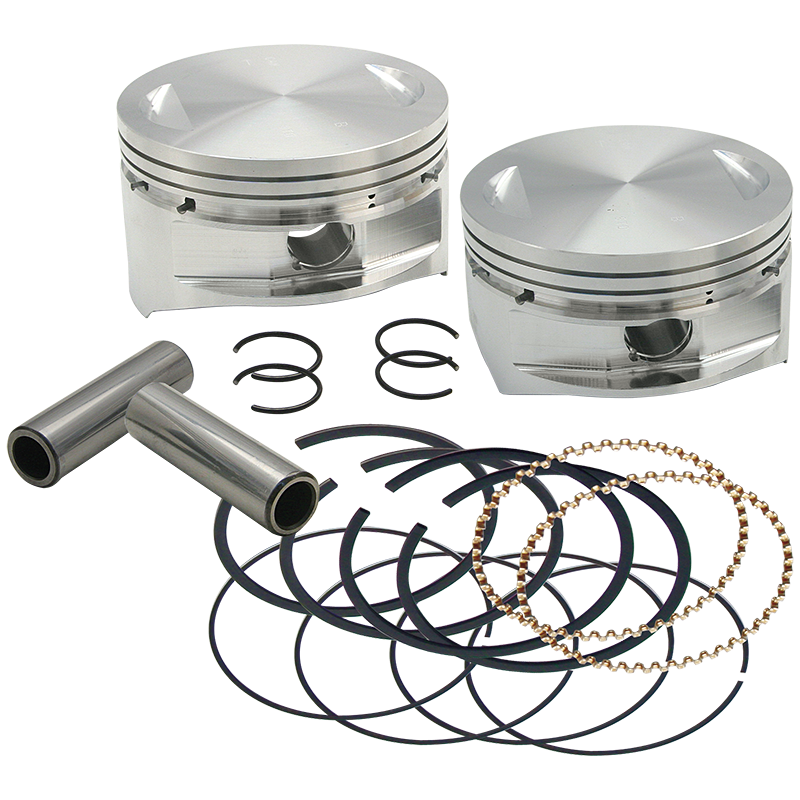 S&S Cycle 84-99 BT 4in Bore Forged Pistons - Standard - 92-1400