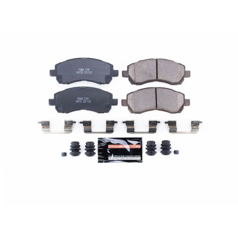 Power Stop 97-01 Subaru Impreza Front Z23 Evolution Sport Brake Pads w/Hardware PowerStop