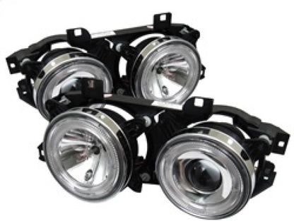 Spyder BMW E34 5-Series 89-94 Projector Headlights NO FIT 750 LED Halo Chrm PRO-YD-BMWE34-HL-C SPYDER