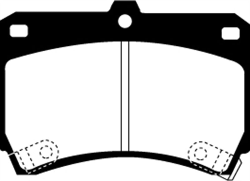 EBC GreenStuff Front Brake Pads - DP2884 EBC